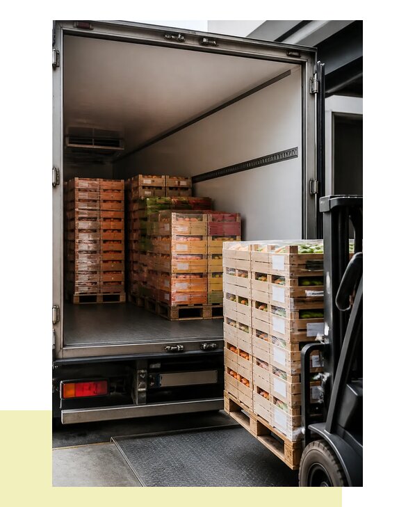 Перевозка сельхозпродукции на паллетах с доставкой в Назрань